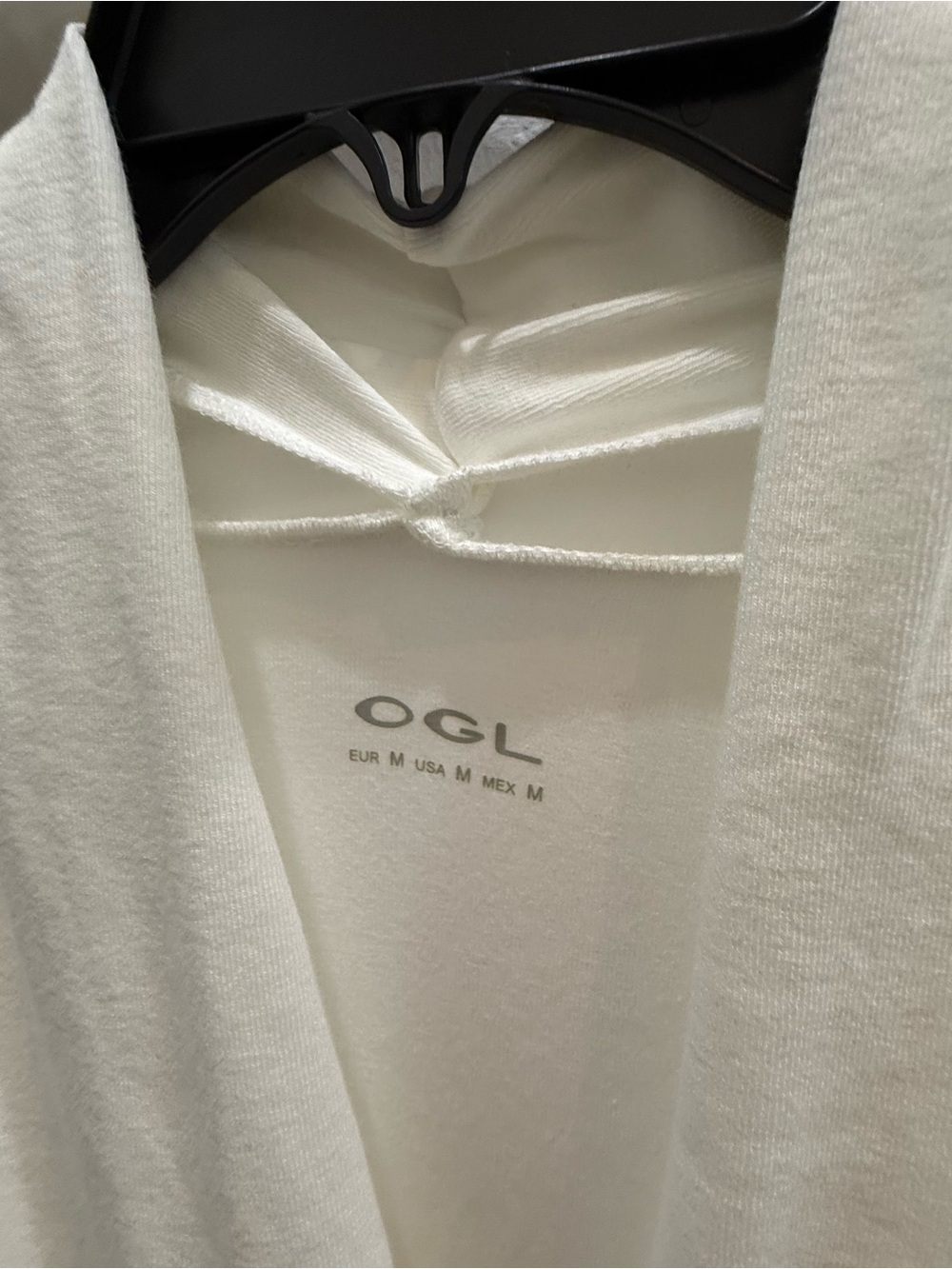 OGL Cream Surplice Sleeveless Top M - Picture 6 of 6